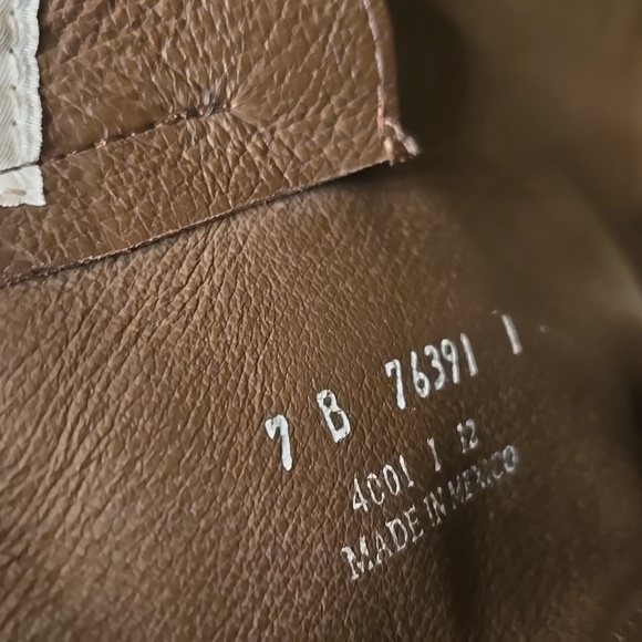 FRYE Jenna Disc Tall Brown Leather Boots, Sz 7 - Picture 13 of 16